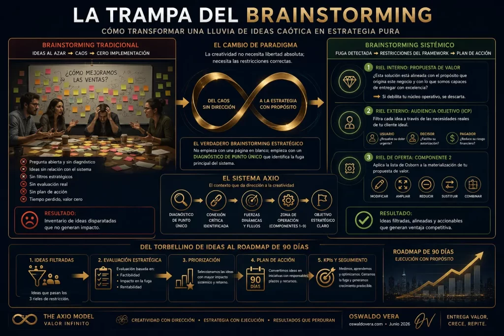 La receta de brainstorming