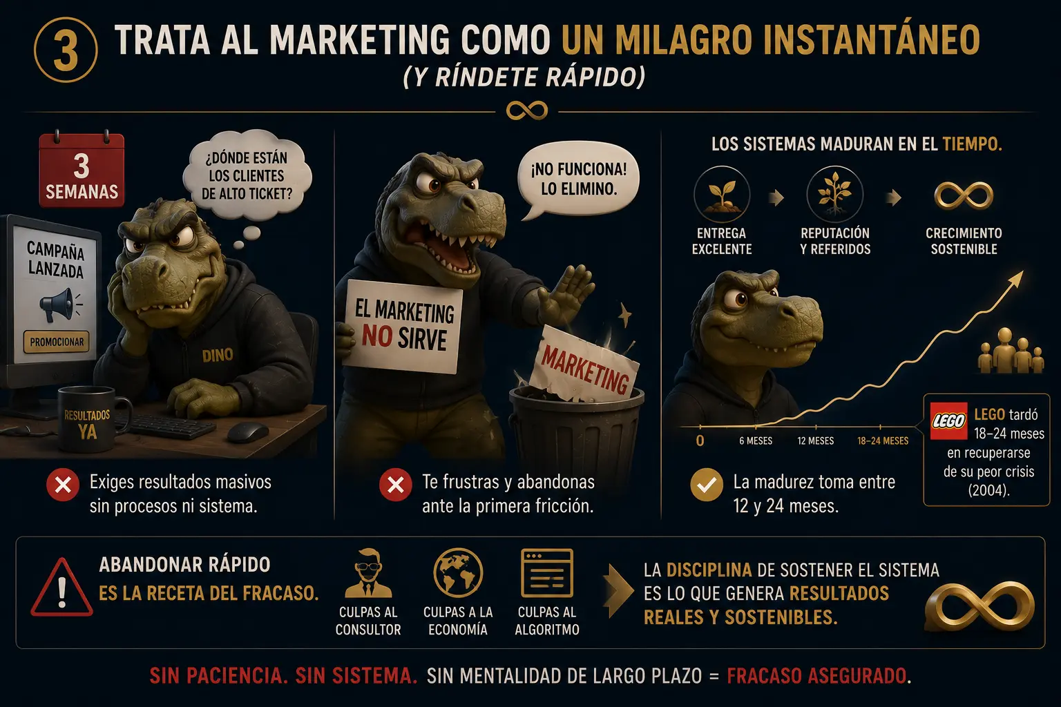 La receta del fracaso empresarial 3
