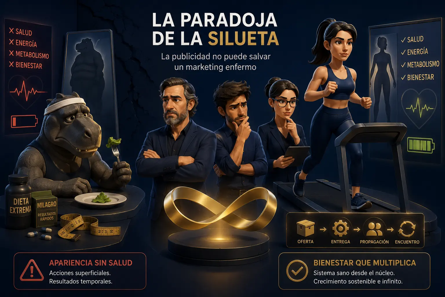 La paradoja de la silueta