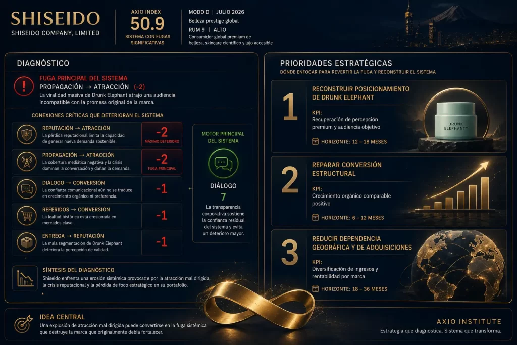 Diagnóstico y Estrategia Marketing Shiseido